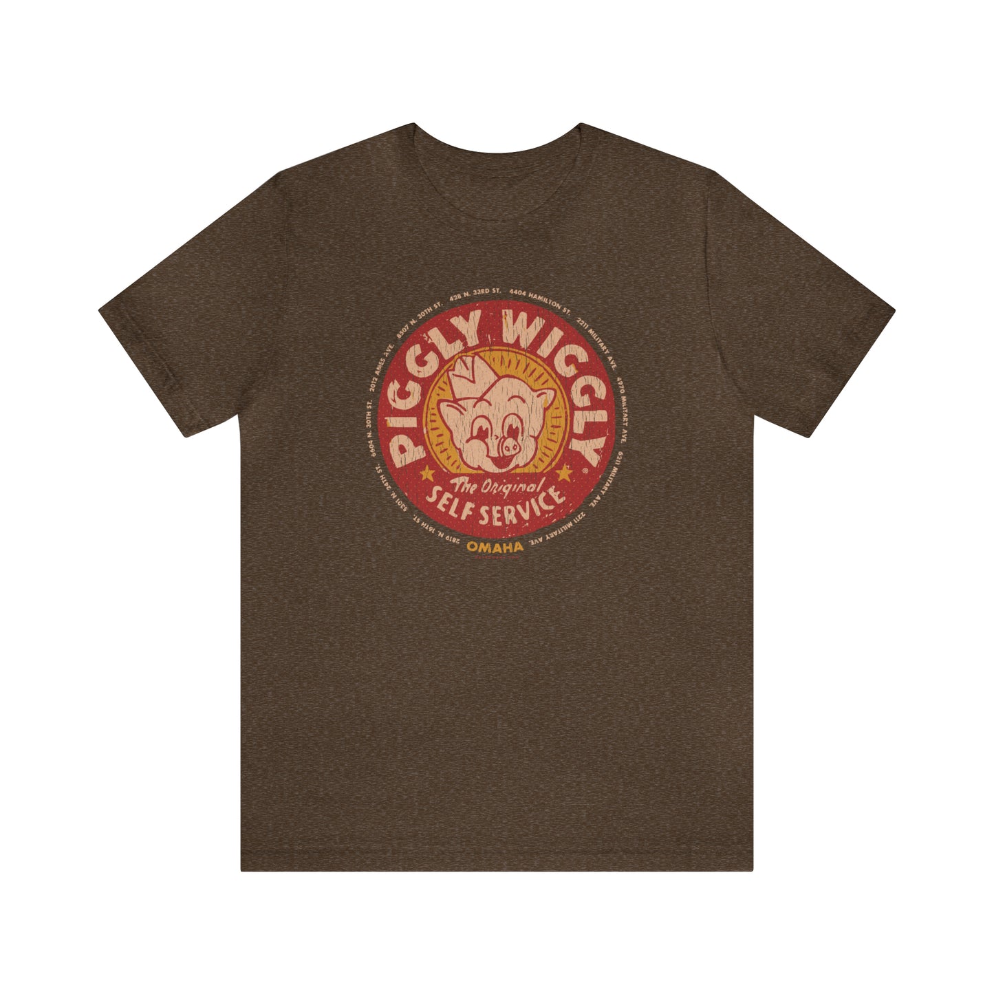 PIGGLY WIGGLY SUPERMARKETS Short Sleeve Tee