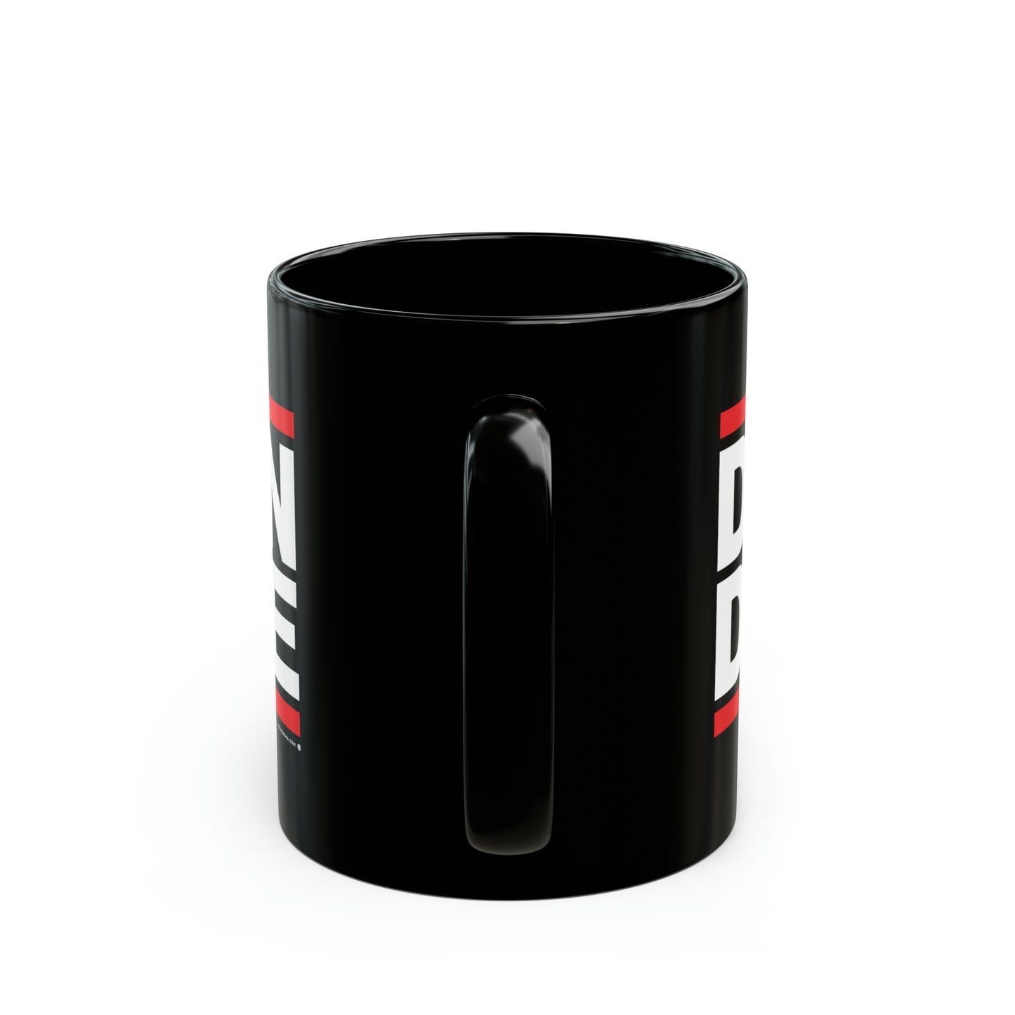 DUNDEE (RUN DMC PARODY) Black Mug (11oz)