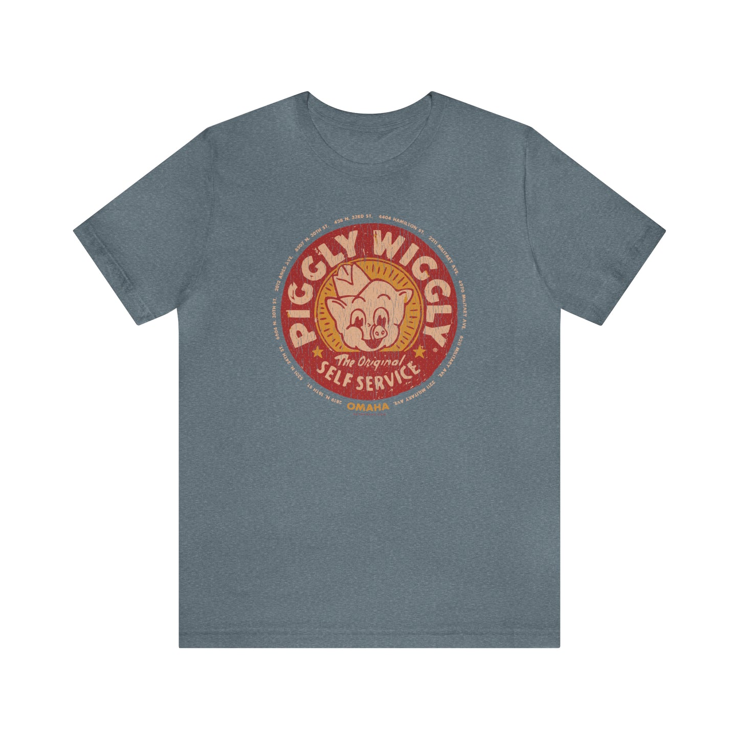 PIGGLY WIGGLY SUPERMARKETS Short Sleeve Tee