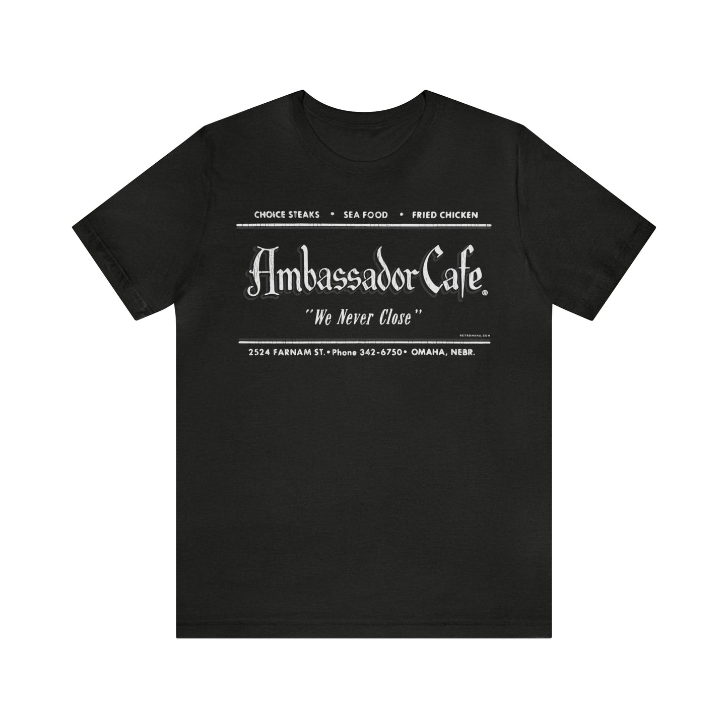 AMBASSADOR CAFE Short Sleeve Tee