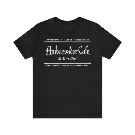 AMBASSADOR CAFE Short Sleeve Tee