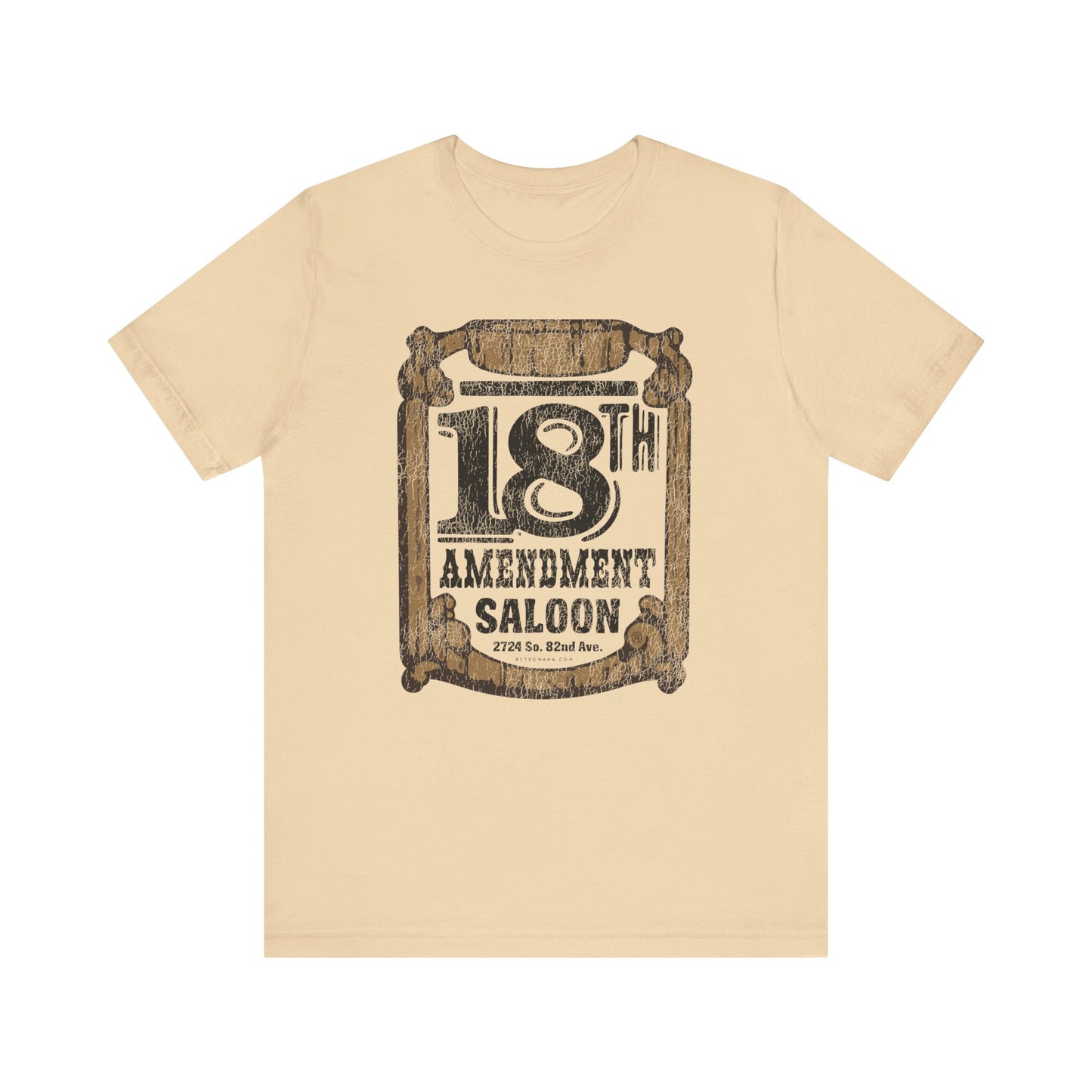 18TH AMENDMENT SALOON (2-color) Short Sleeve Tee
