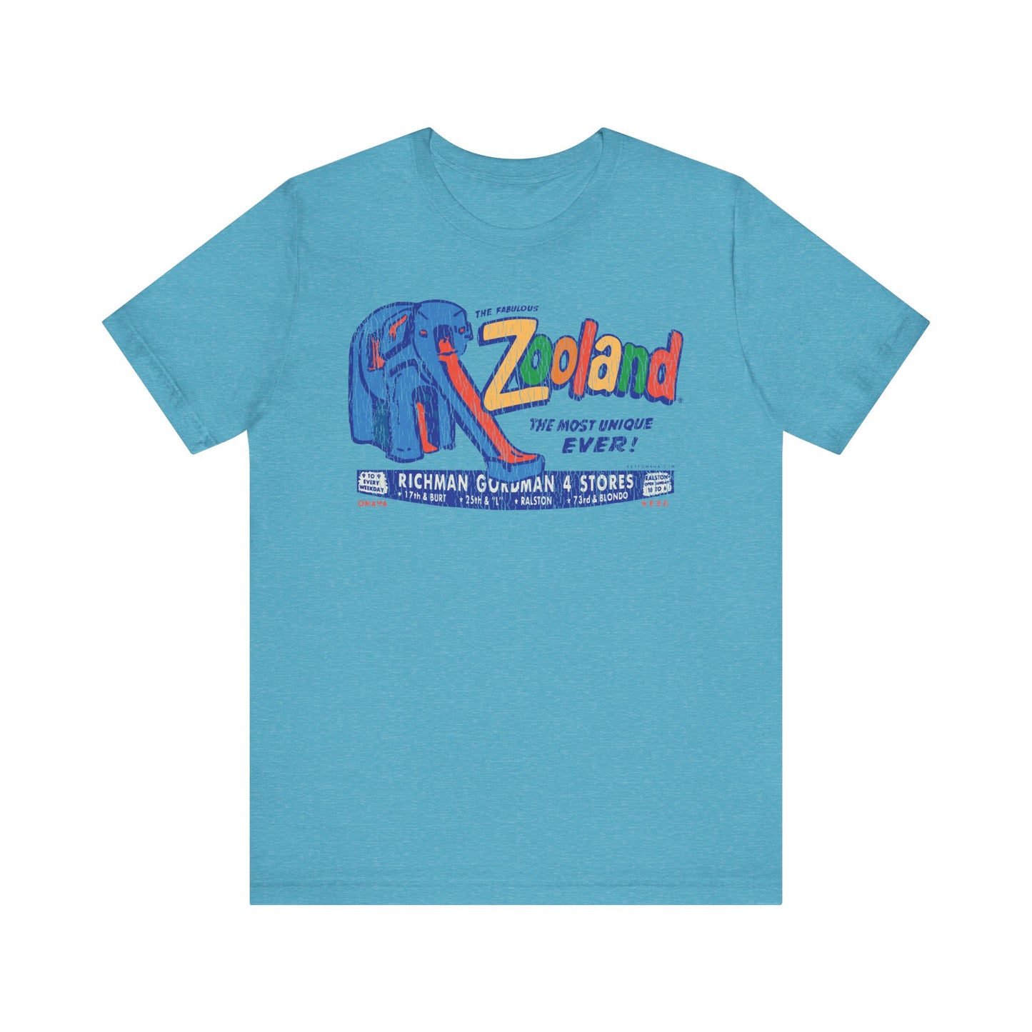 ZOOLAND (MULTI-COLOR) Short Sleeve Tee