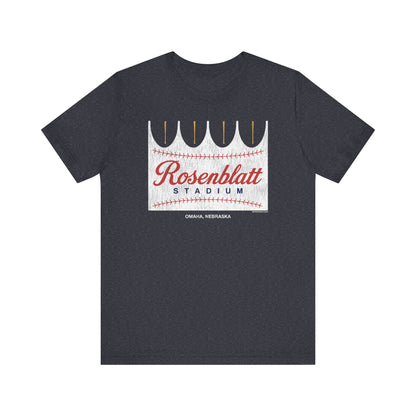ROSENBLATT STADIUM (BEER LOGO) Unisex Jersey Short Sleeve Tee