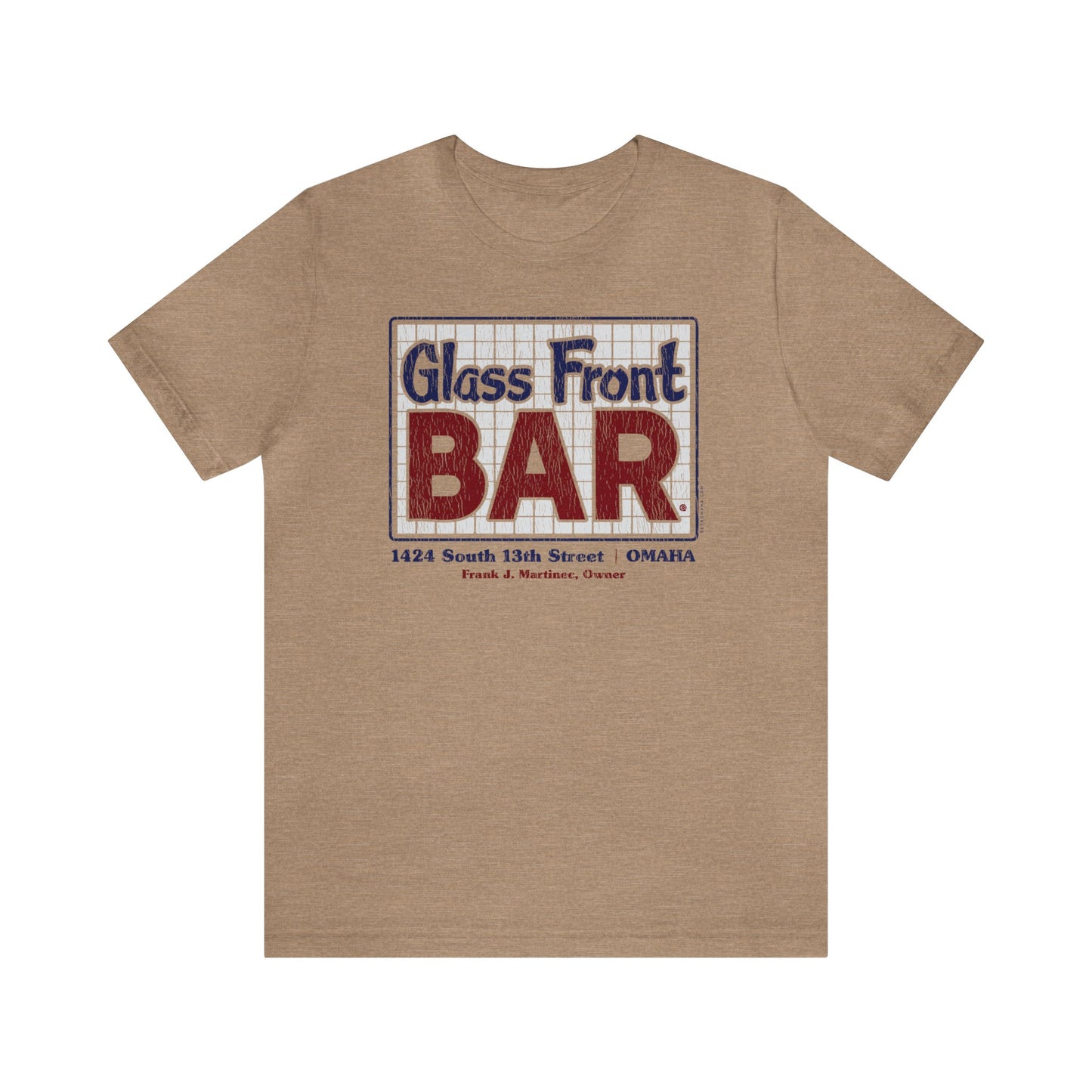 GLASS FRONT BAR Short Sleeve Tee