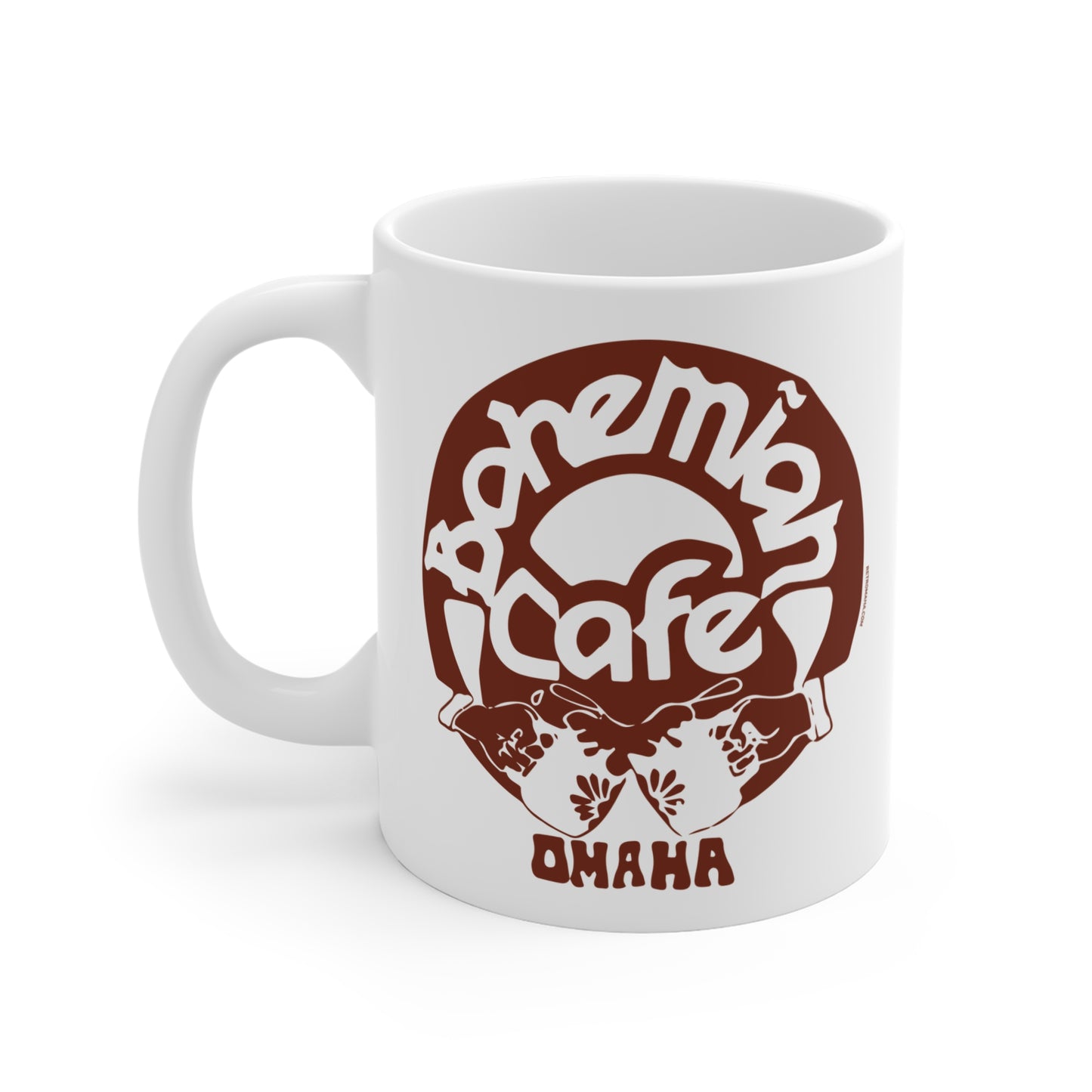 BOHEMIAN CAFE (clink!) Mug 11oz