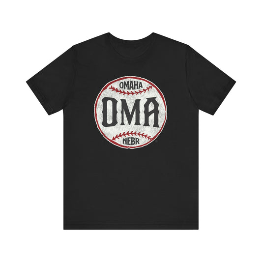 OMAHA BASEBALL (OMA) Short Sleeve Tee