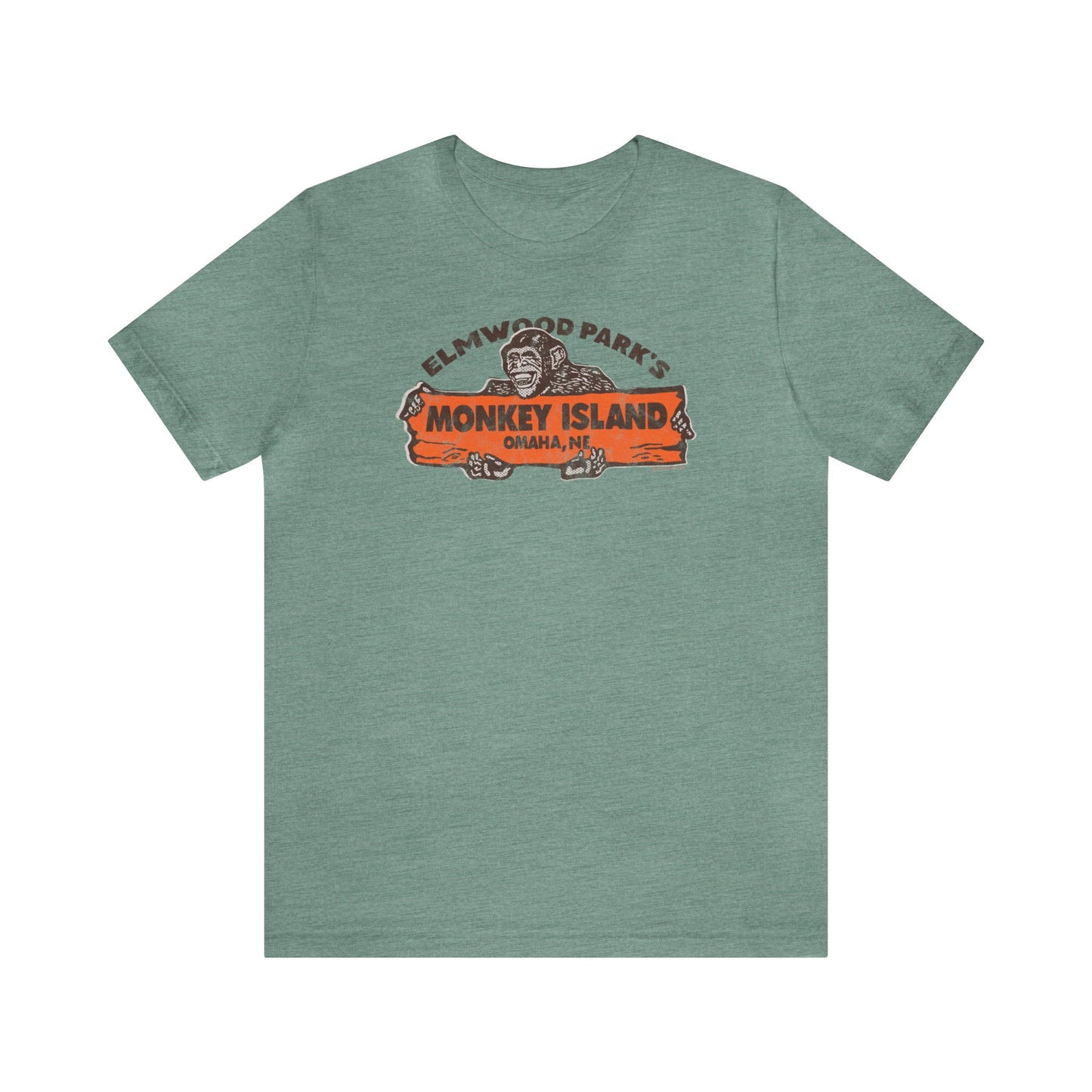 ELMWOOD PARK'S MONKEY ISLAND Short Sleeve Tee