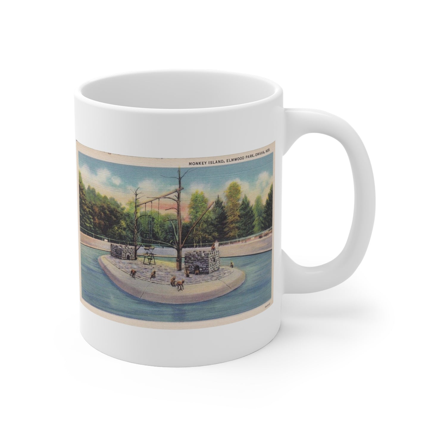 MONKEY ISLAND (ELMWOOD PARK) Mug 11oz