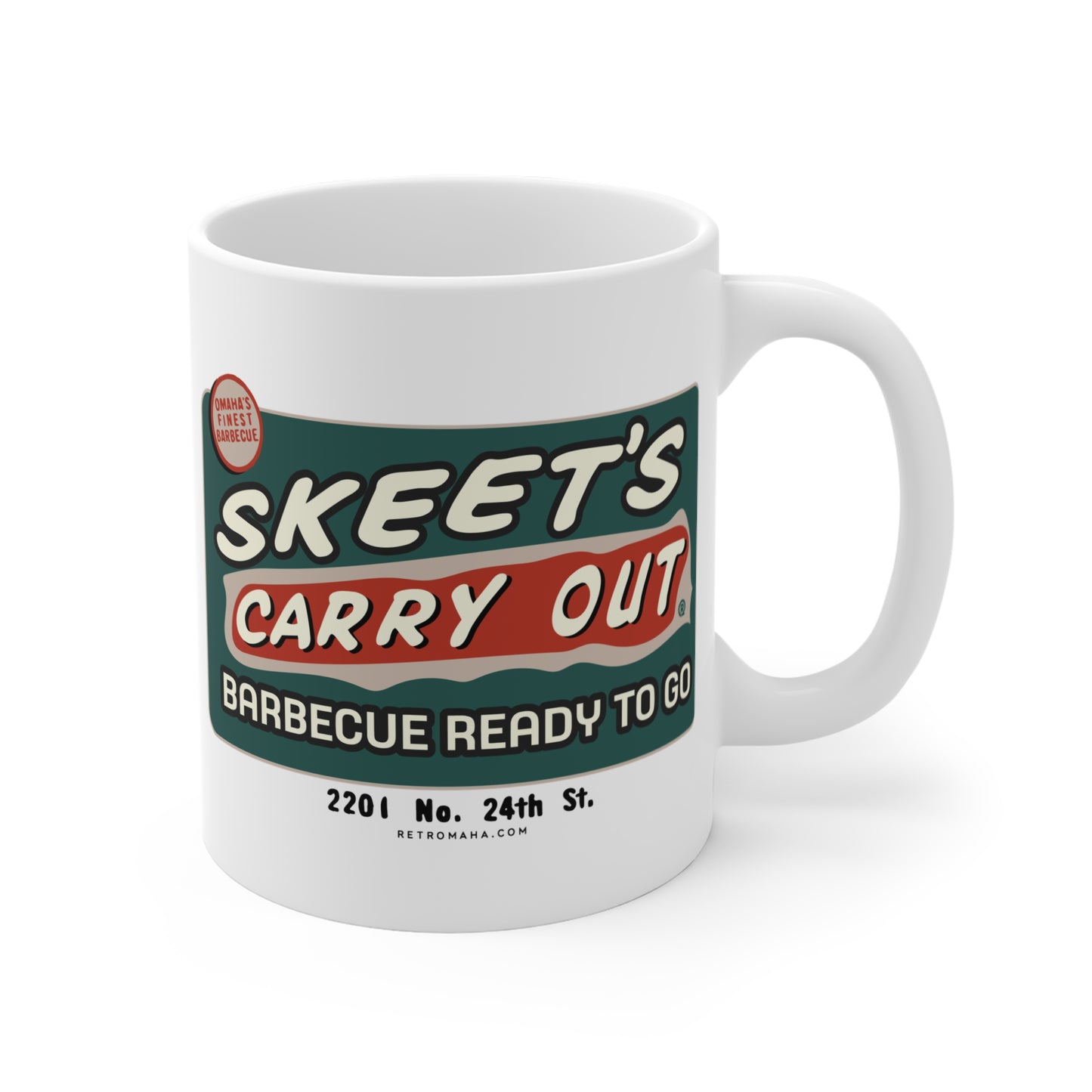 SKEET'S CARRY OUT SIGN Mug 11oz