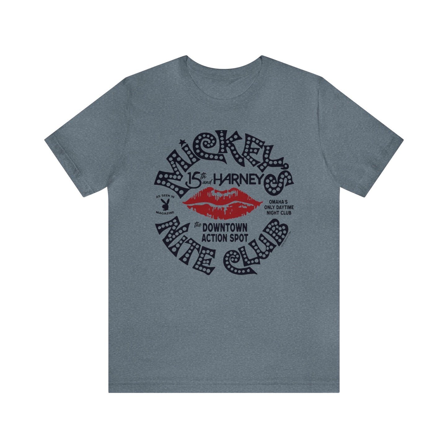 MICKEY'S NITE CLUB Short Sleeve Tee