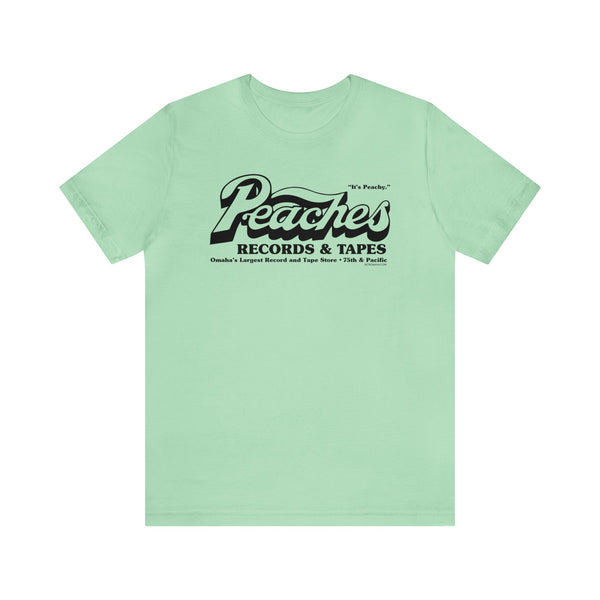 PEACHES RECORDS & TAPES Short Sleeve Tee