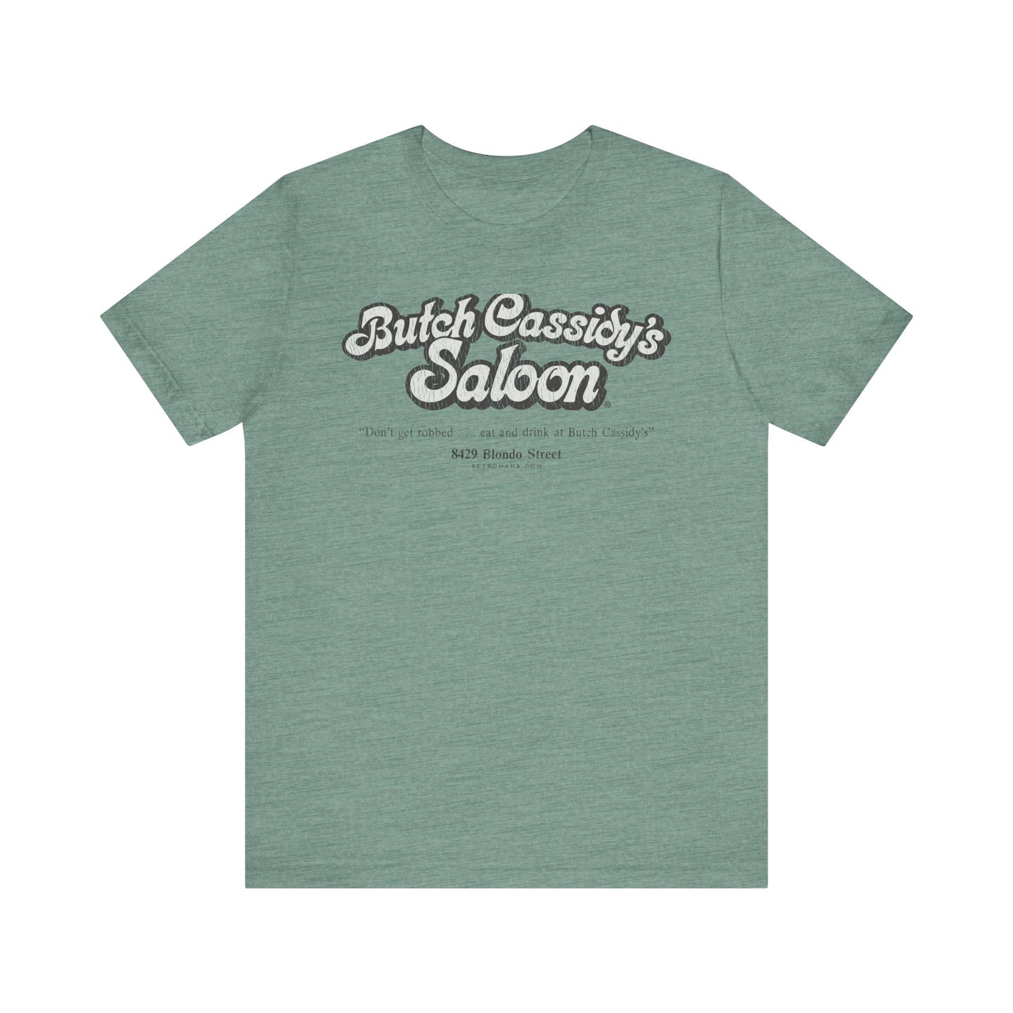 BUTCH CASSIDY'S SALOON - Short Sleeve Tee