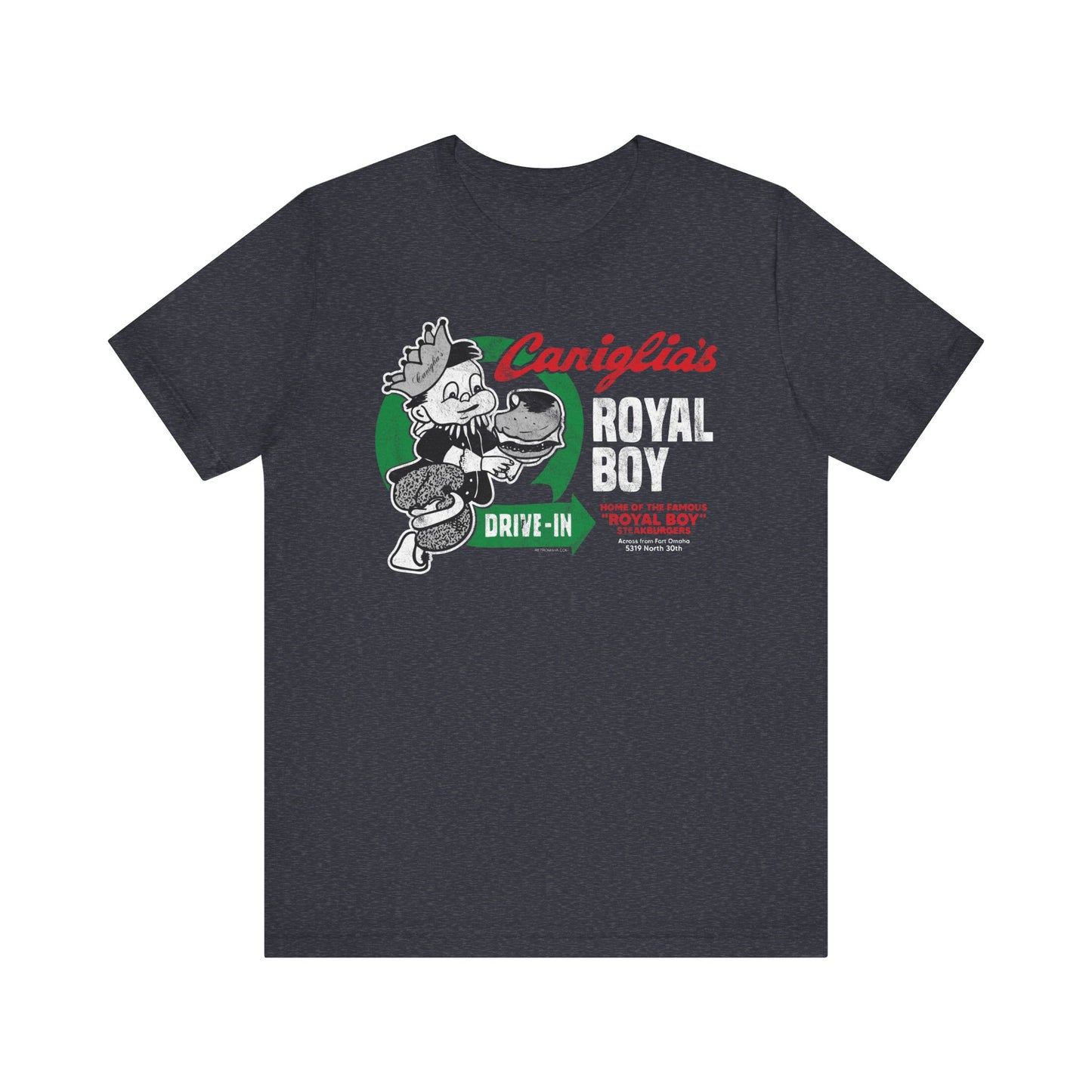 CANIGLIA'S ROYAL BOY Short Sleeve Tee