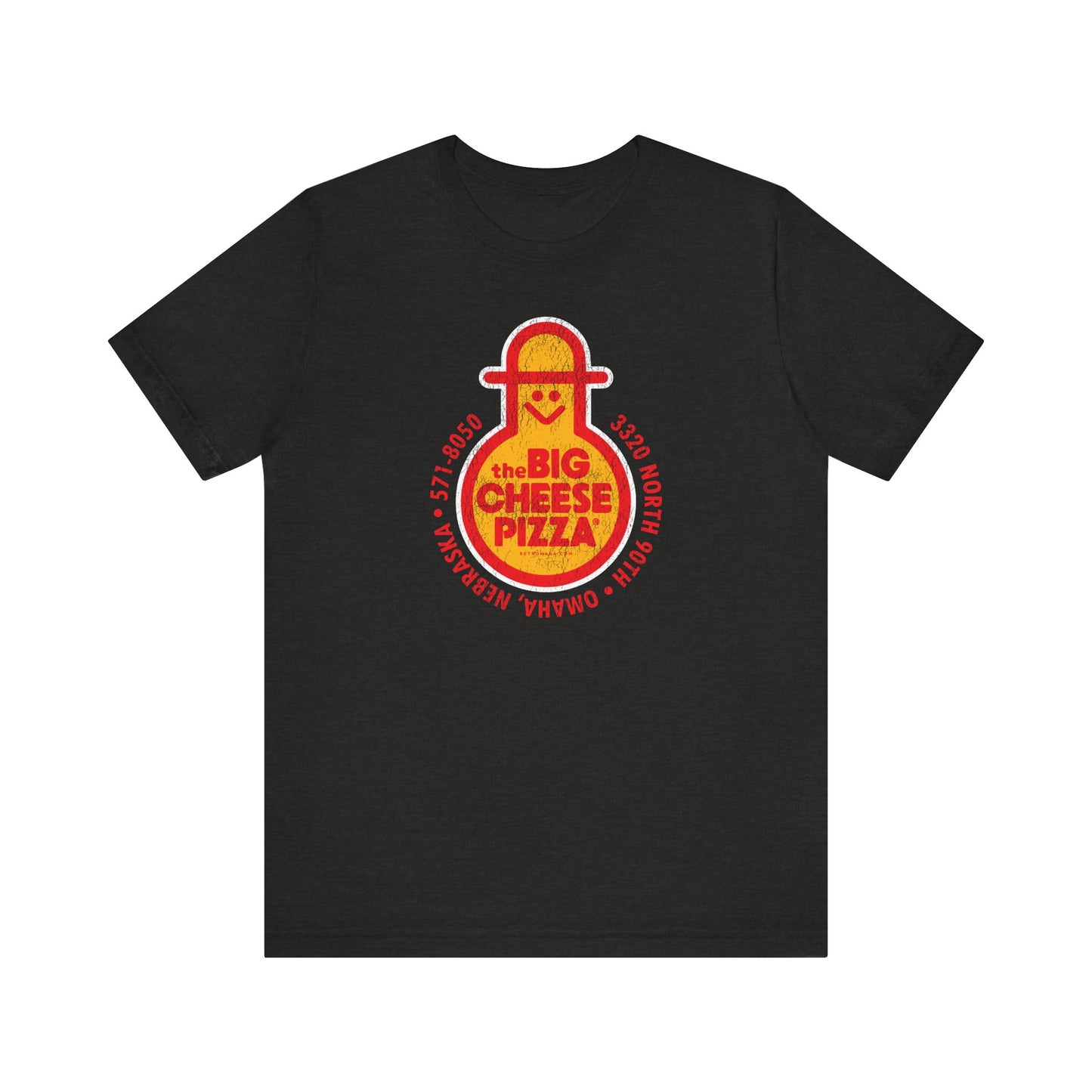 BIG CHEESE PIZZA Short Sleeve Tee
