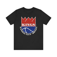 KC/OMAHA KINGS (Distressed Design) Short Sleeve Tee