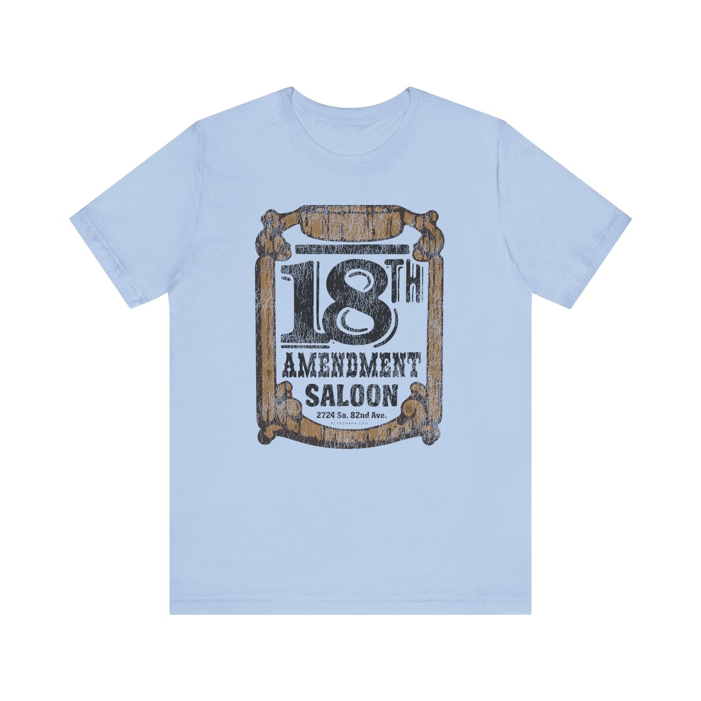 18TH AMENDMENT SALOON (2-color) Short Sleeve Tee