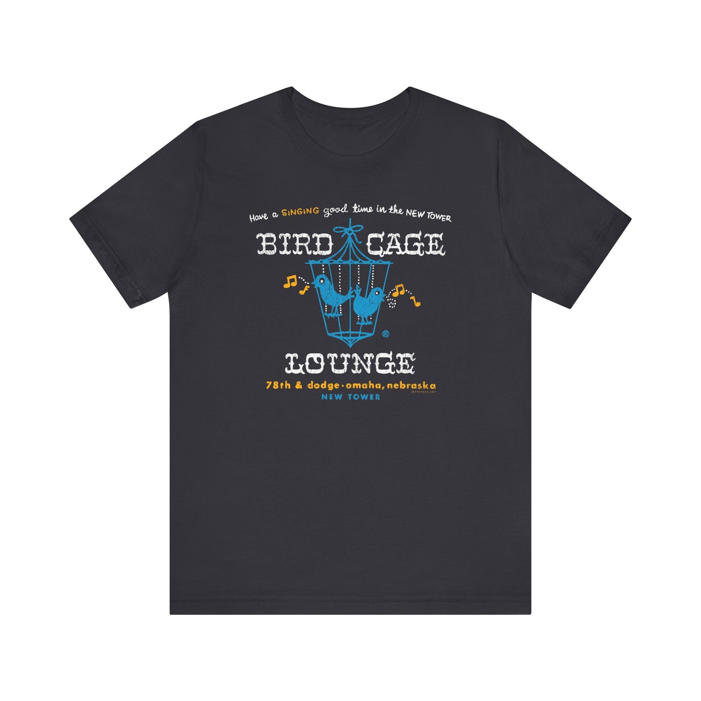 BIRD CAGE LOUNGE Short Sleeve Tee