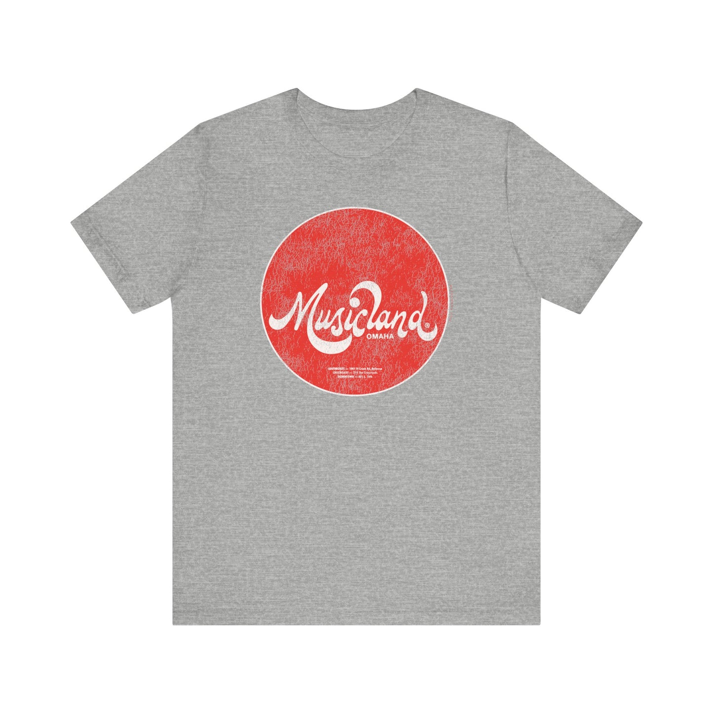 MUSICLAND (70's) Short Sleeve Tee
