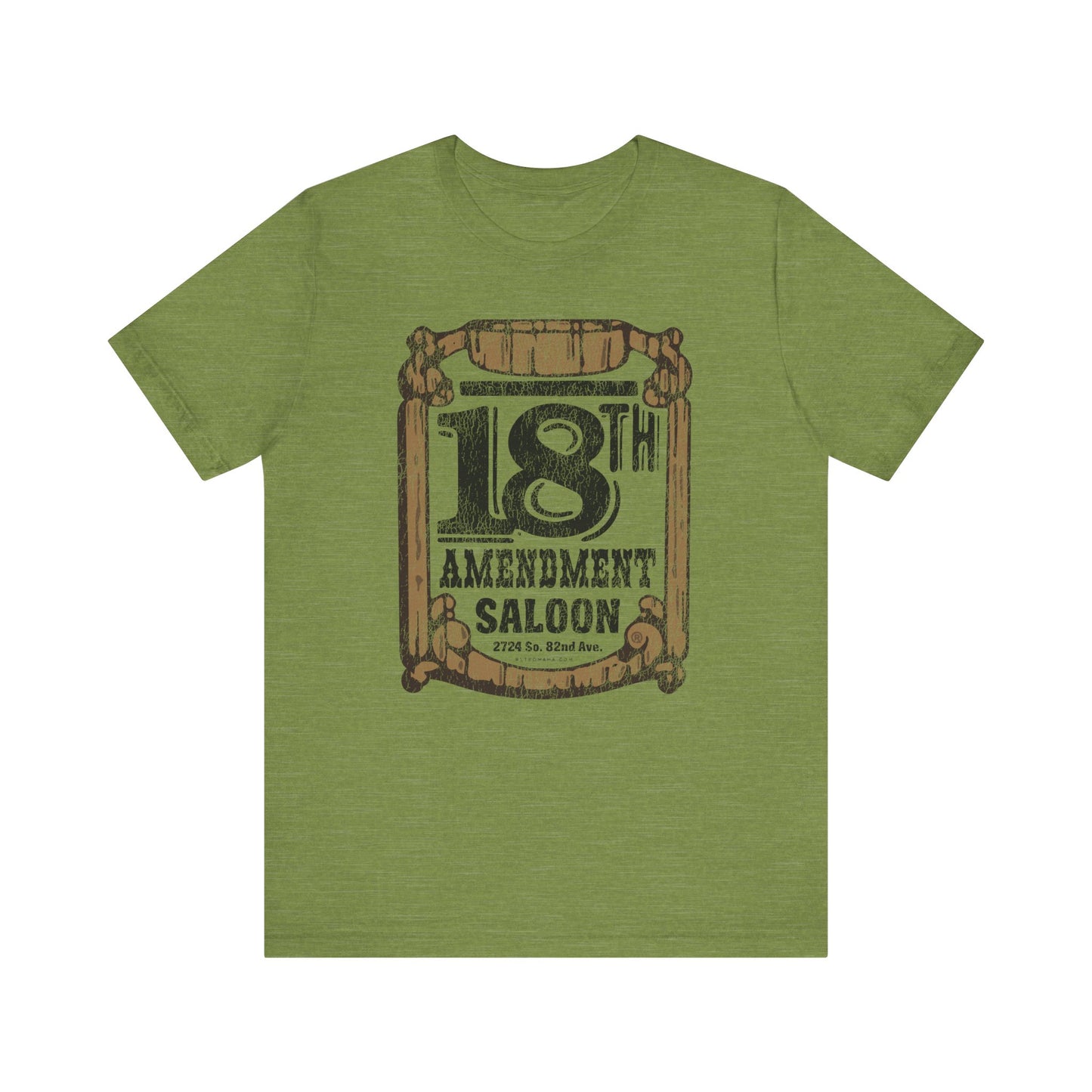 18TH AMENDMENT SALOON (2-color) Short Sleeve Tee