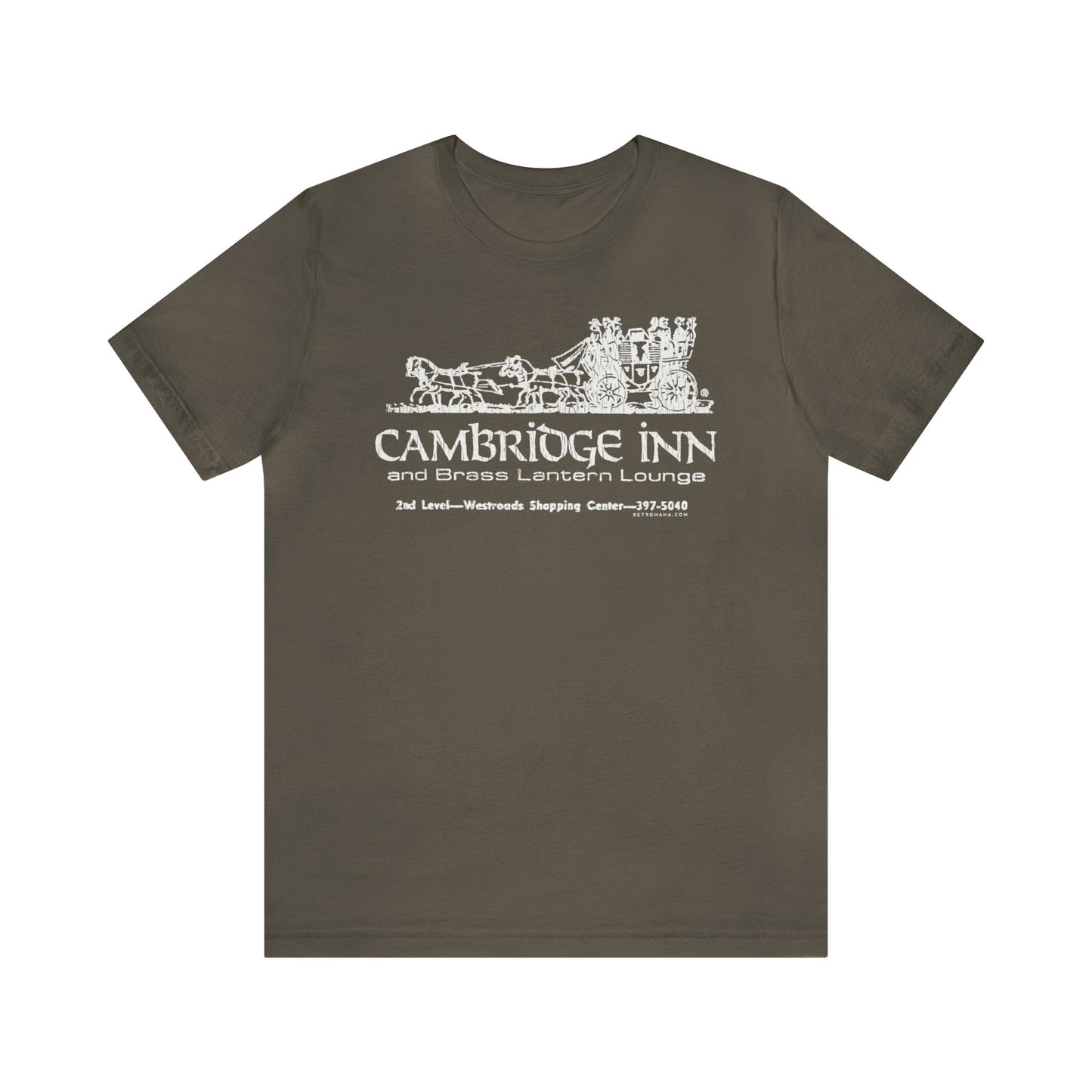 CAMBRIDGE INN AND BRASS LANTERN LOUNGE Short Sleeve Tee