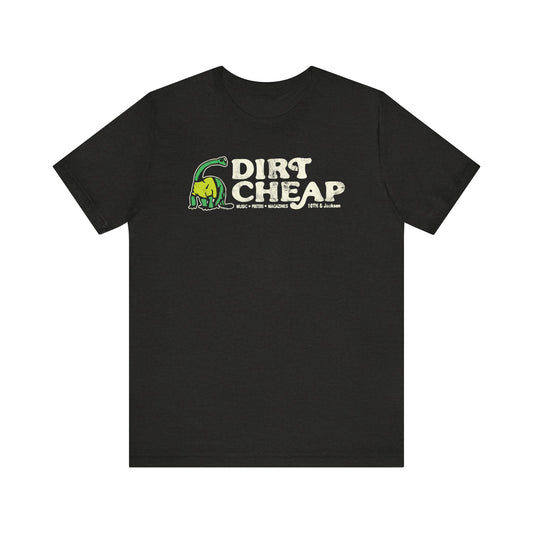 DIRT CHEAP RECORDS & TAPES Short Sleeve Tee