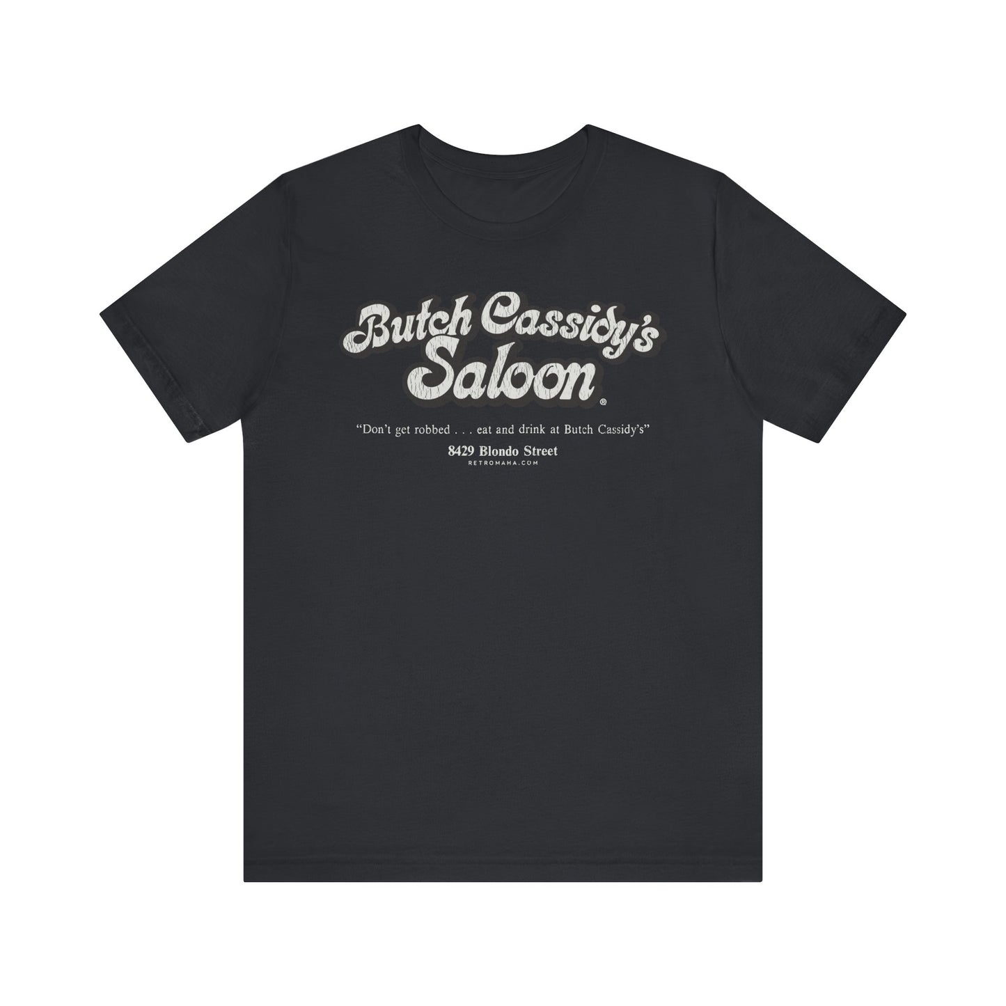 BUTCH CASSIDY'S SALOON - Short Sleeve Tee