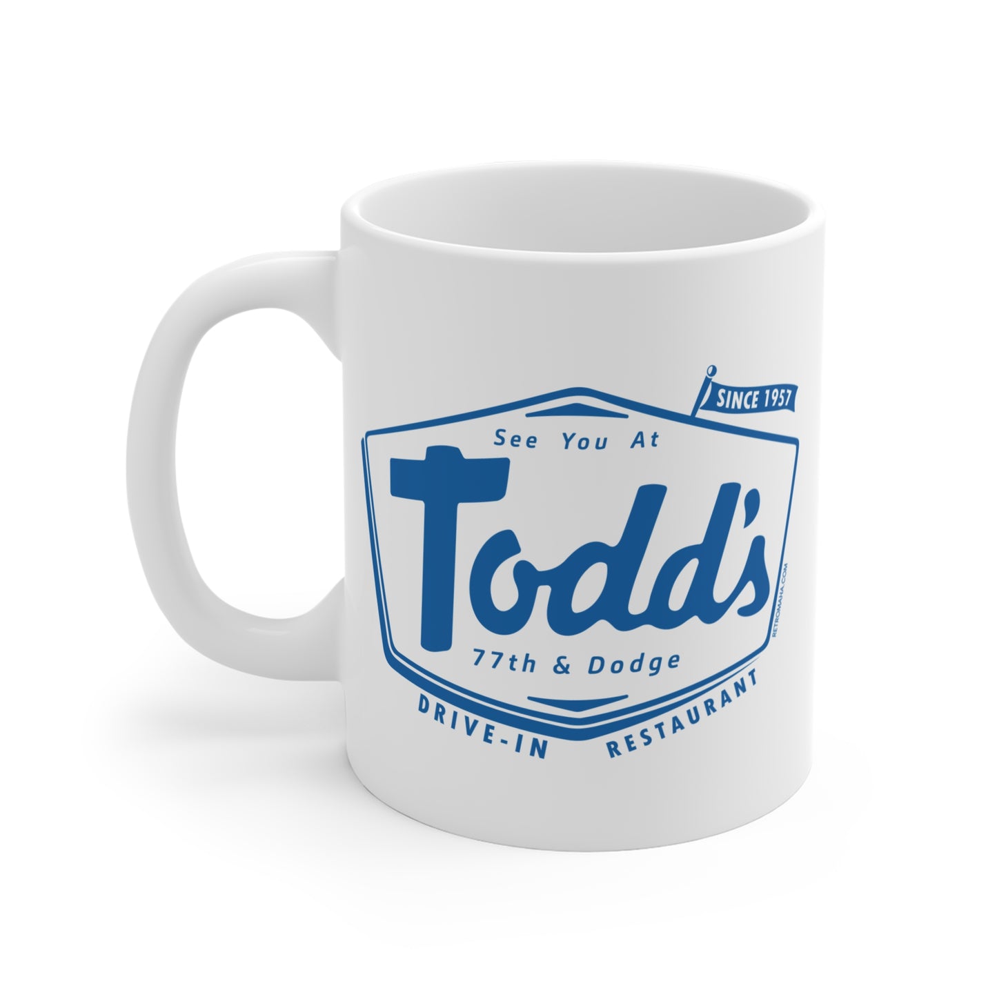 TODD'S DRIVE-IN RESTAURANT Mug 11oz