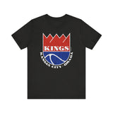 KC/OMAHA KINGS (Distressed Design) Short Sleeve Tee