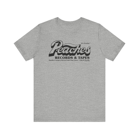 PEACHES RECORDS & TAPES Short Sleeve Tee