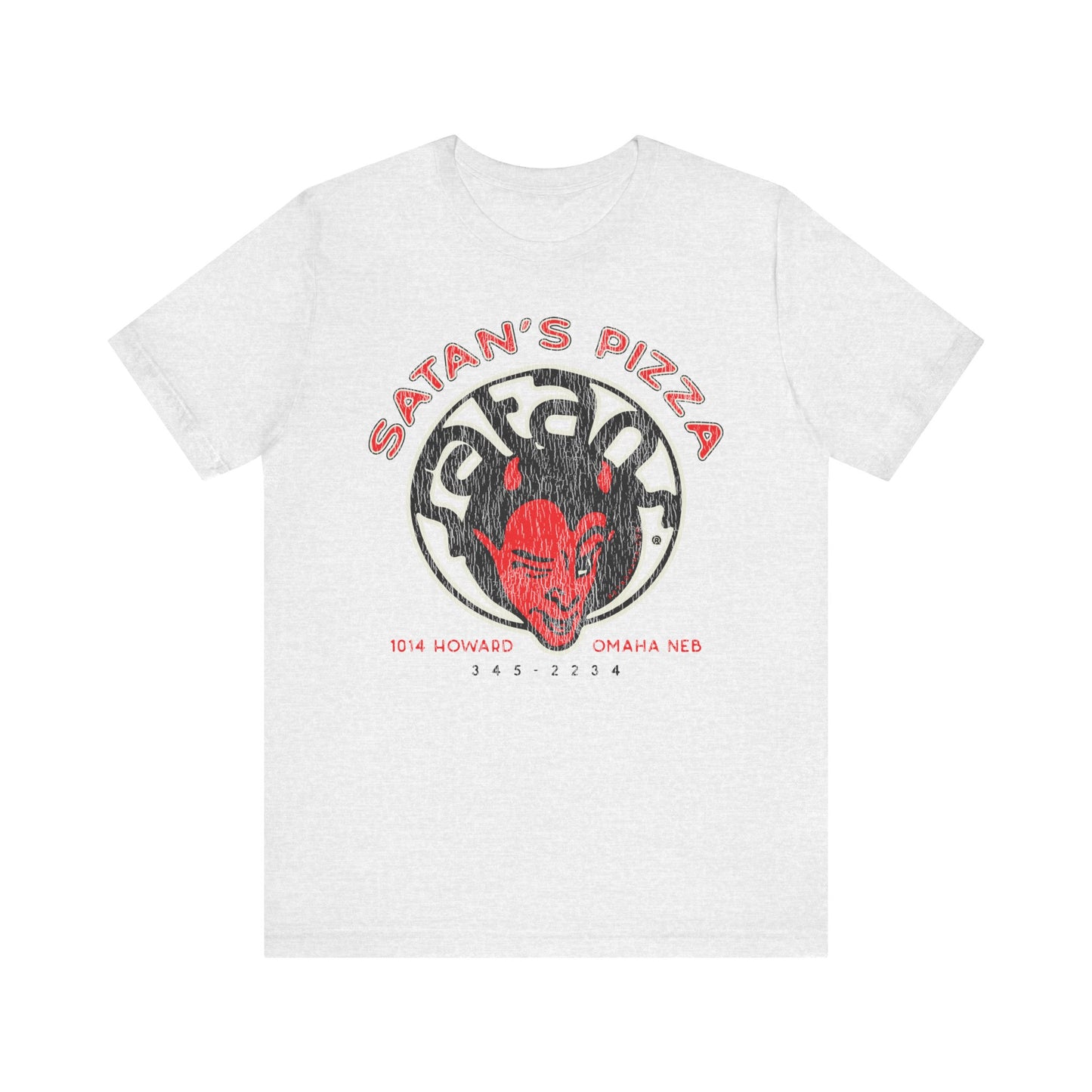 SATAN'S PIZZA Short Sleeve Tee