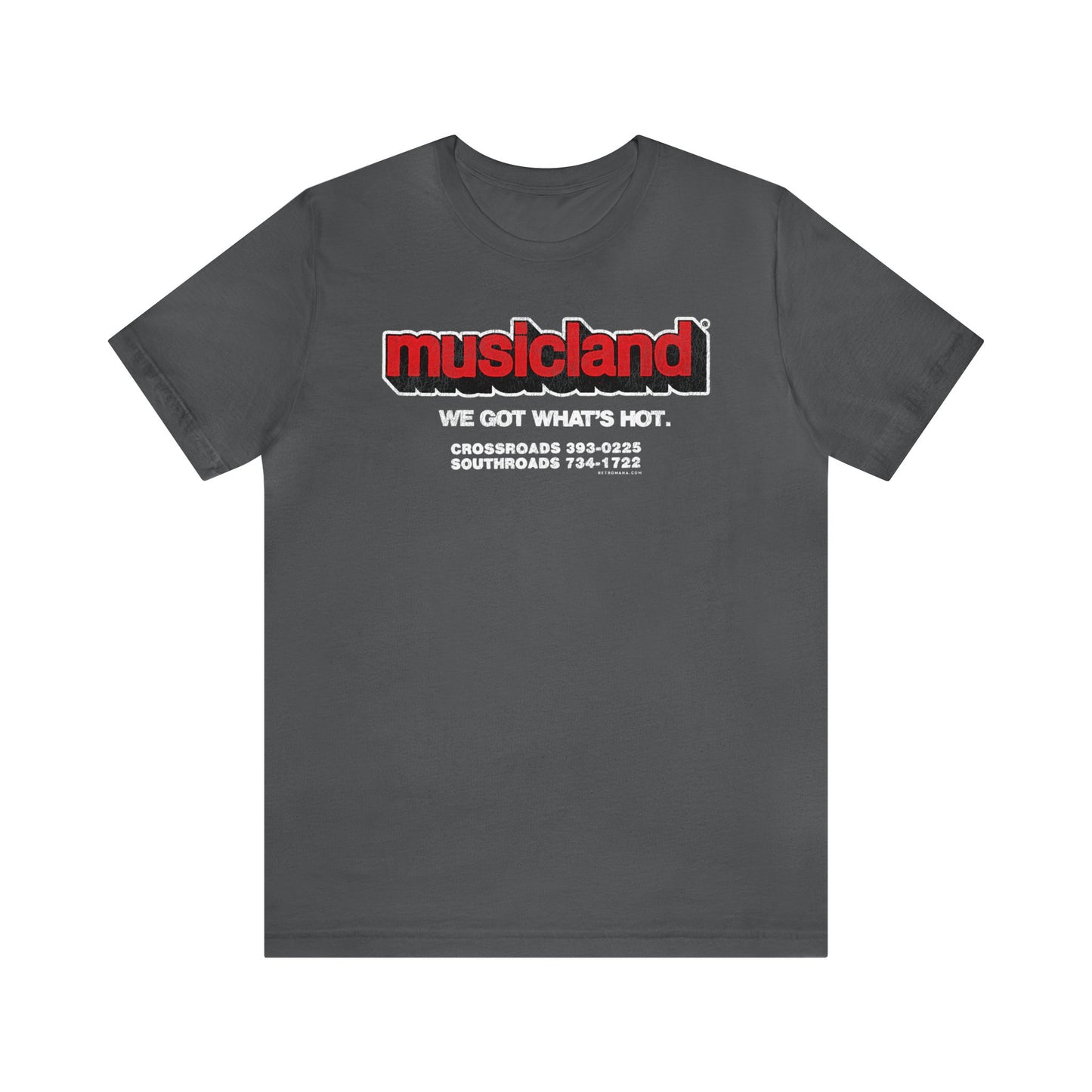 MUSICLAND (90's) Short Sleeve Tee
