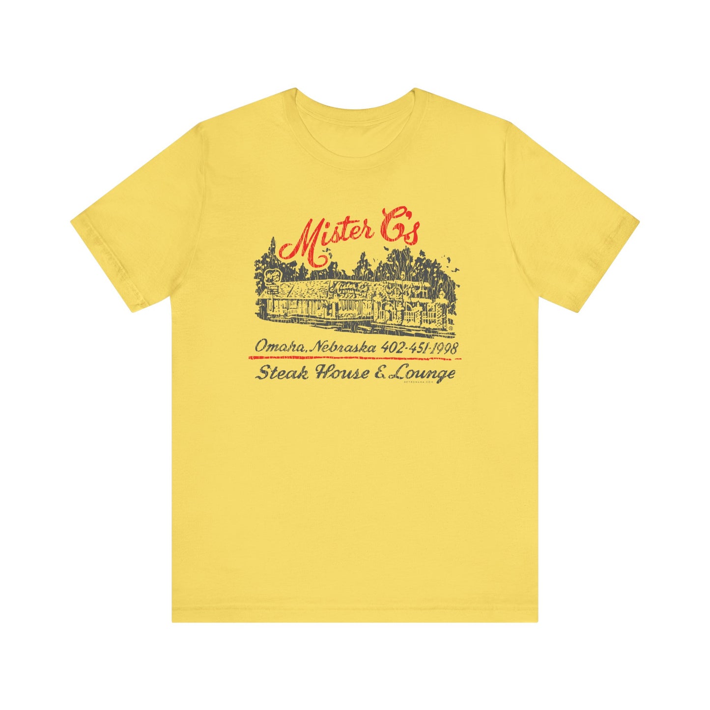 MISTER C'S STEAK HOUSE & LOUNGE Short Sleeve Tee