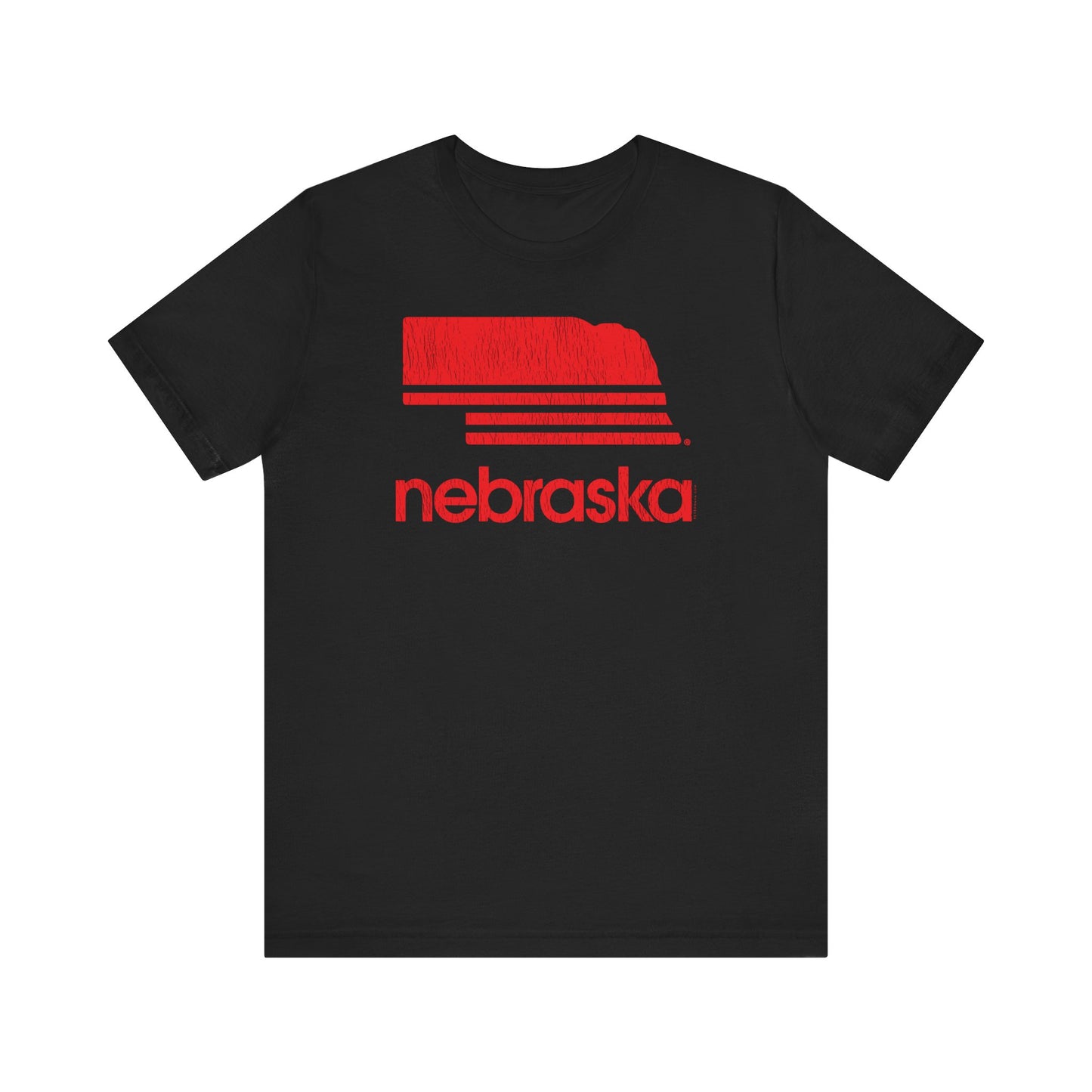 NEBRASKA SPORTS LOGO PARODY Short Sleeve Tee