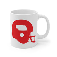 NEBRASKA HELMET Mug 11oz