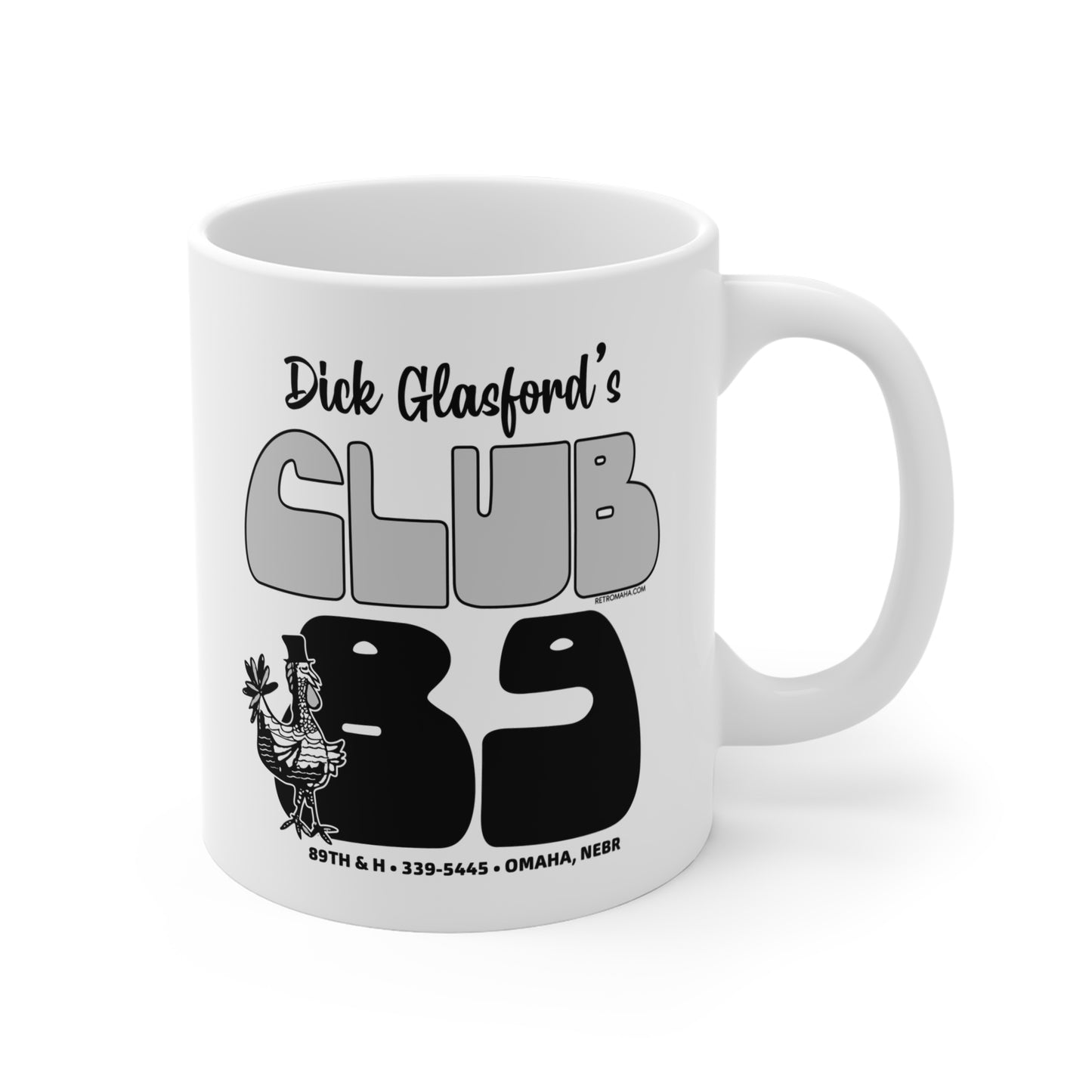 DICK GLASFORD'S CLUB 89 Mug 11oz