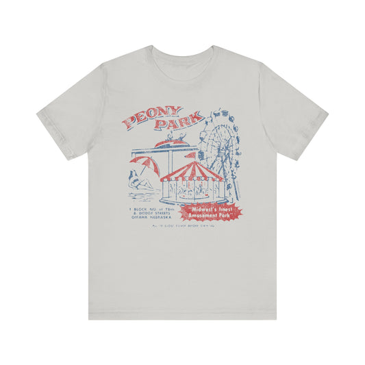 PEONY PARK (matchbook cover) Short Sleeve Tee