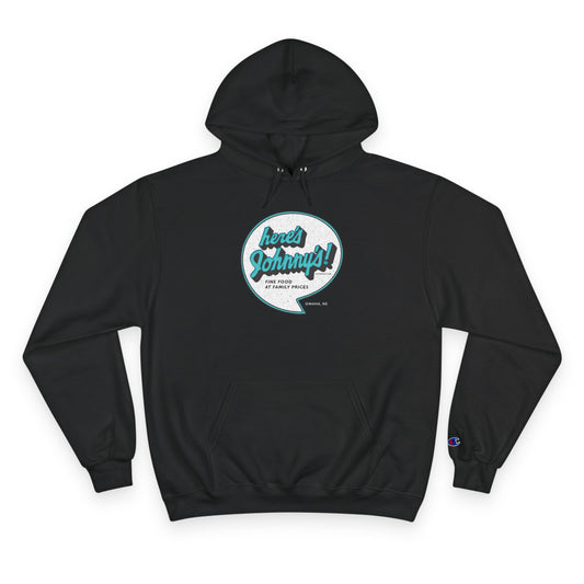 HERE'S JOHNNY'S RESTAURANT Champion Hoodie