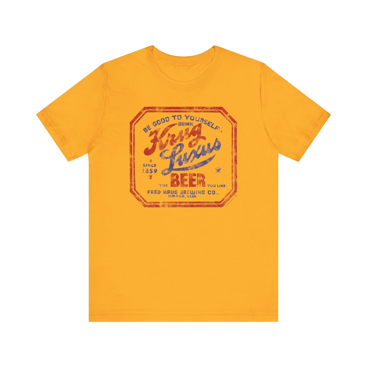 KRUG BREWING - KRUG LUXUS BEER Short Sleeve Tee