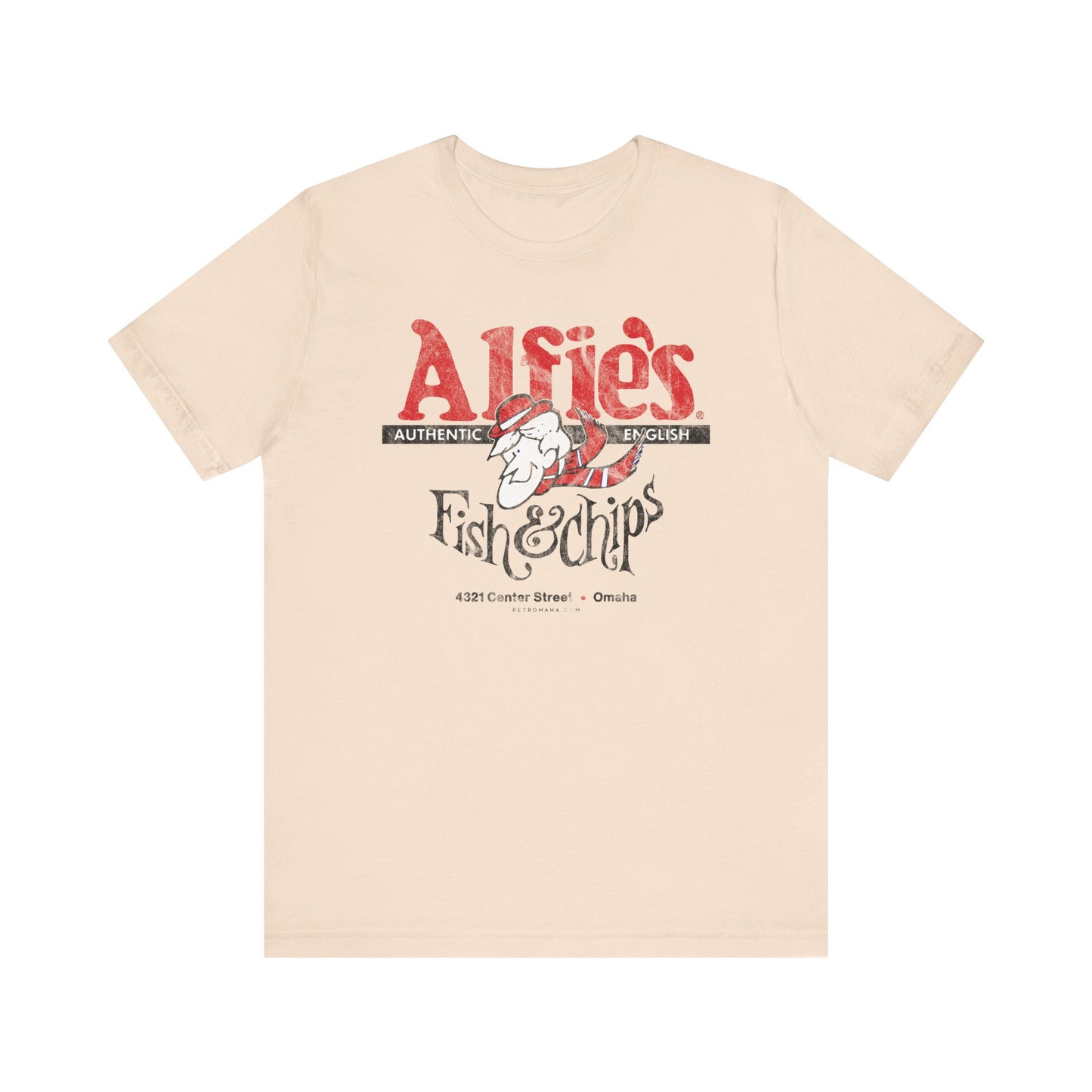 ALFIE'S FISH & CHIPS Short Sleeve Tee
