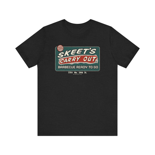 SKEET'S CARRY OUT SIGN Short Sleeve Tee