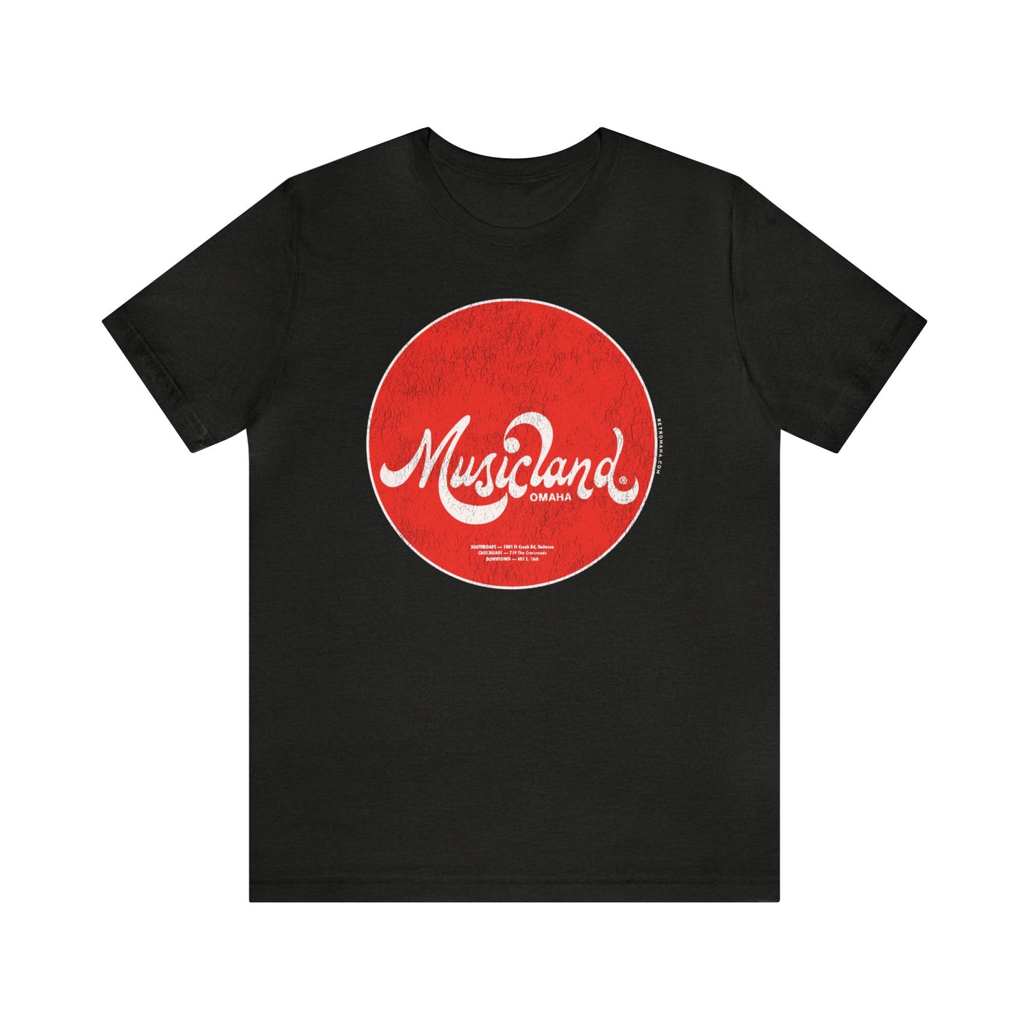 MUSICLAND (70's) Short Sleeve Tee
