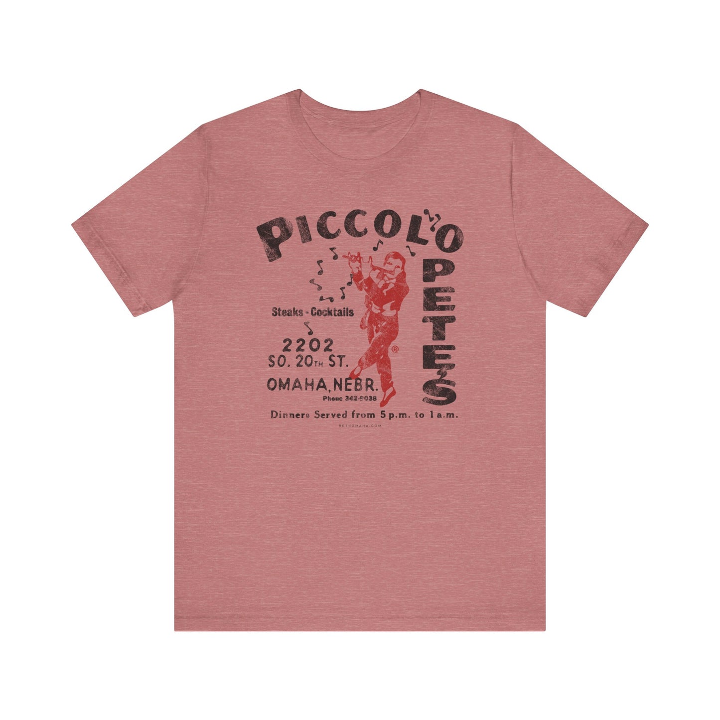 PICCOLO PETE'S Short Sleeve Tee