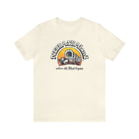 NEBRASKAland VINTAGE TOURISM SLOGAN Short Sleeve Tee