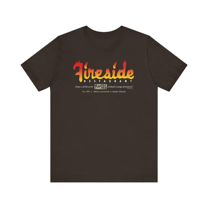 FIRESIDE RESTAURANT Unisex Jersey Short Sleeve Tee