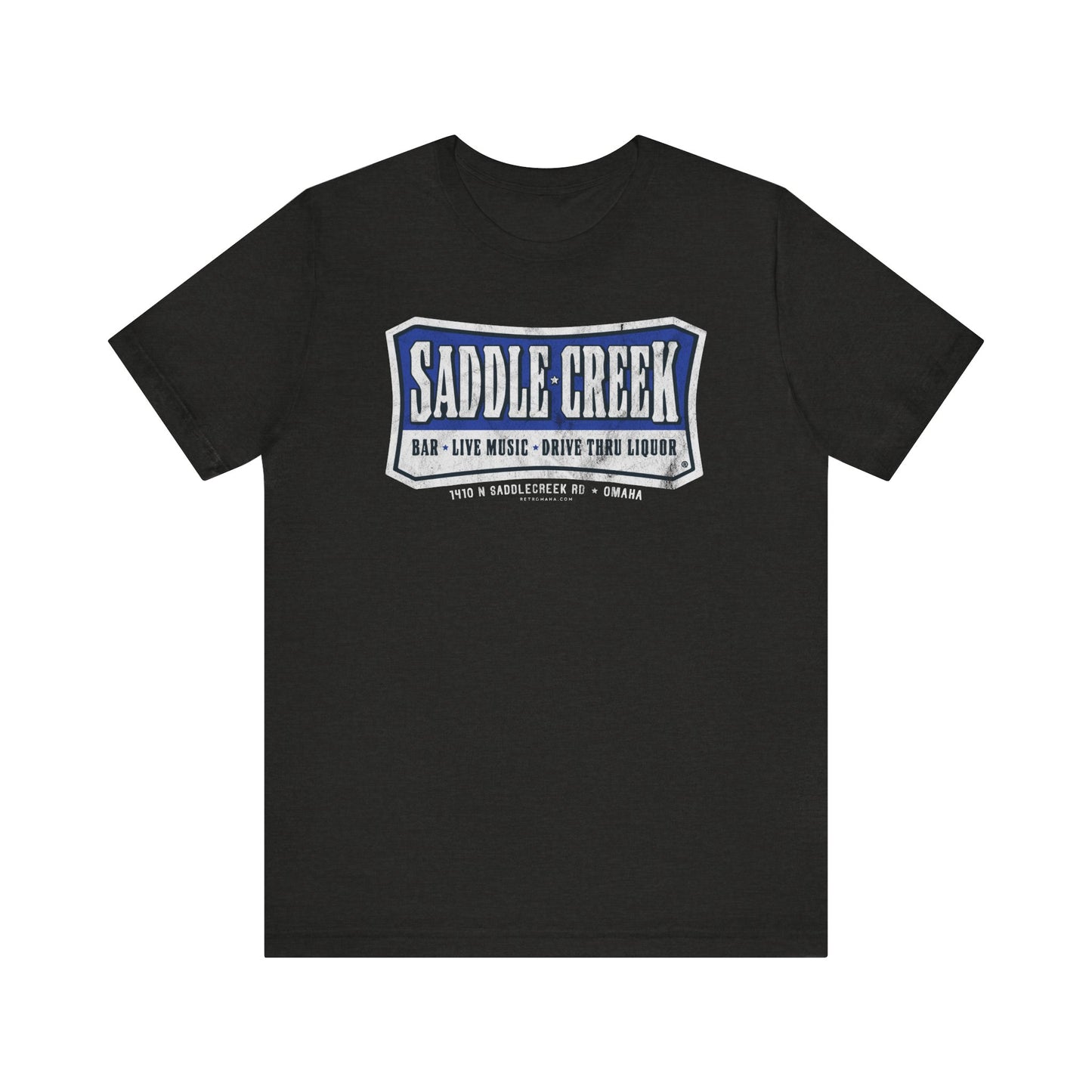 SADDLE CREEK BAR / DRIVE THRU LIQUOR Short Sleeve Tee