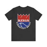 KC/OMAHA KINGS (Distressed Design) Short Sleeve Tee