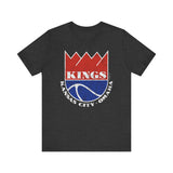 KC/OMAHA KINGS (Distressed Design) Short Sleeve Tee