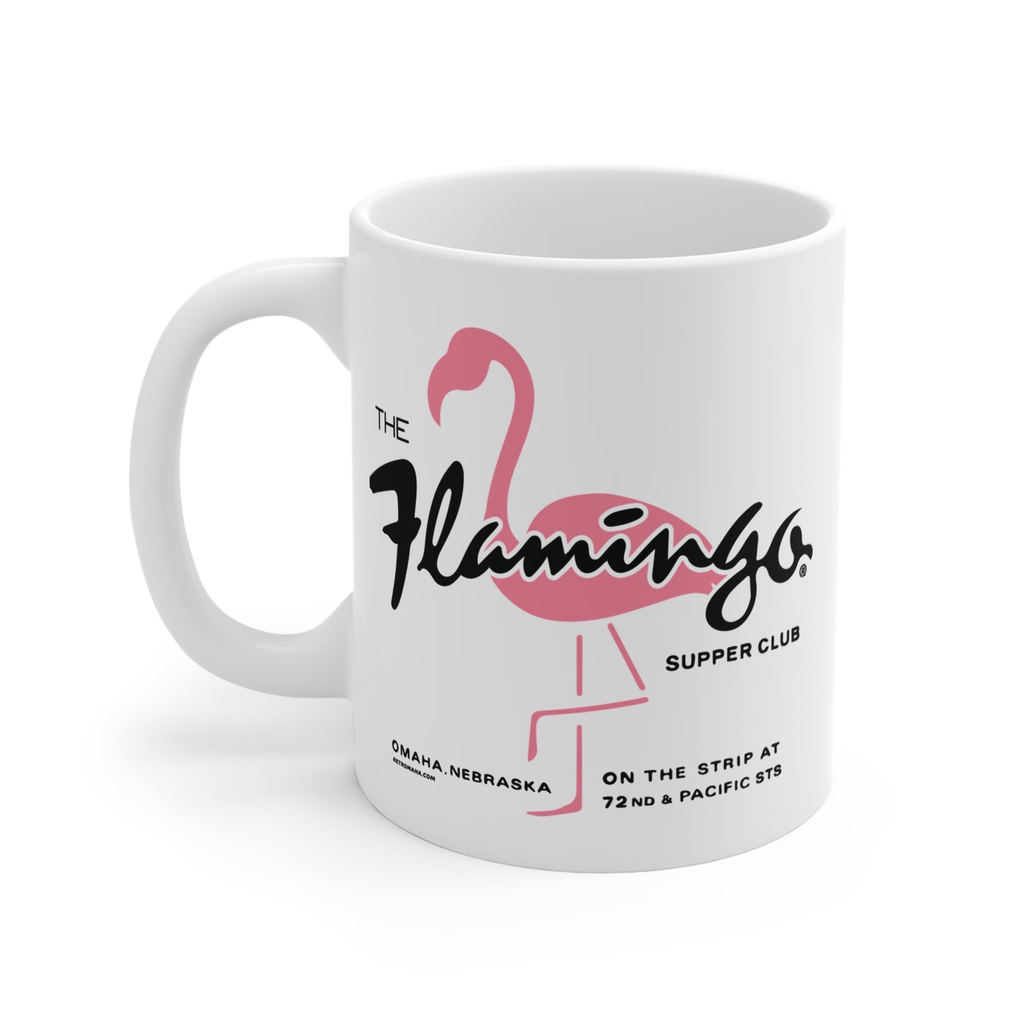 FLAMINGO SUPPER CLUB Mug 11oz