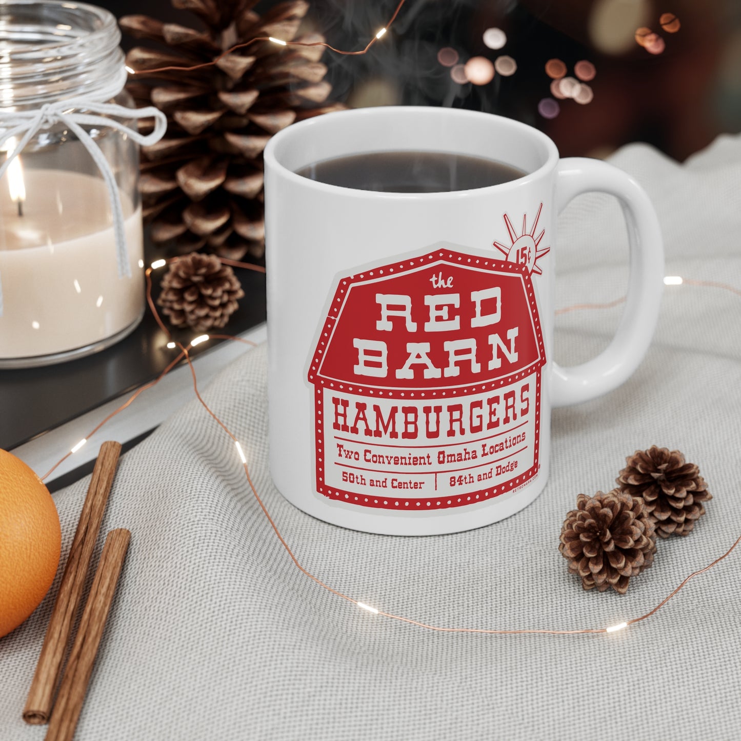 RED BARN Mug 11oz